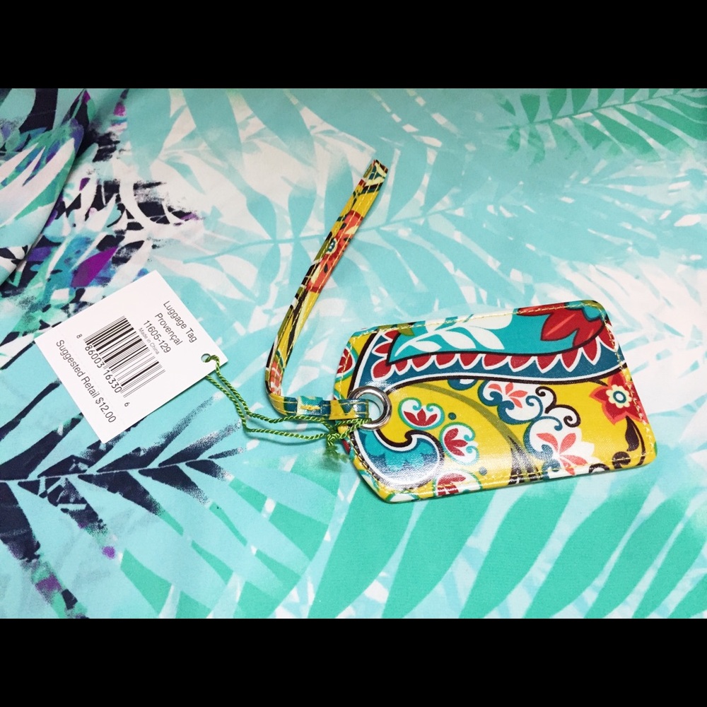 Very Bradley Luggage Tag in Provençal